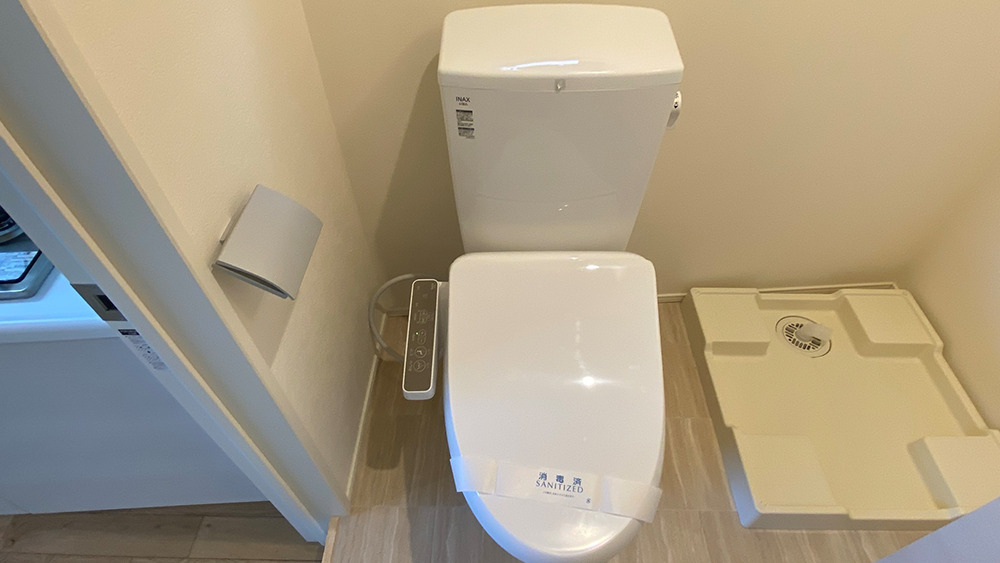 グランエッグス品川中延のウォシュレット付トイレ