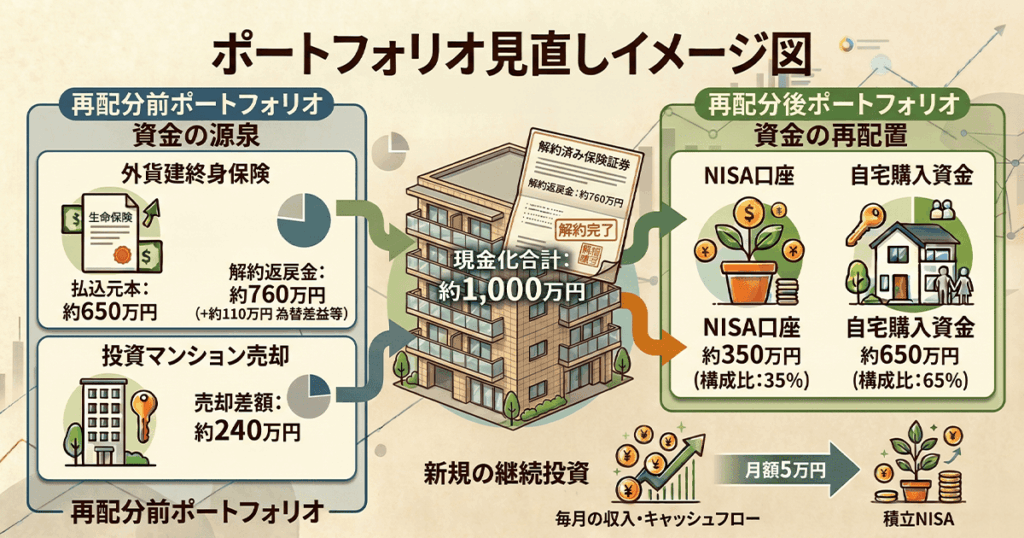 ポートフォリオ見直し